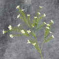 Flor artificial rama larga pequeña flor silvestre decoración del hogar boda arreglo. - Champaña