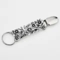 Pince Chapeau Métal Strass Vintage Floral Cerf Design Sac Accessoire Voyage Support - 12