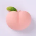 Jouet squishy pêche rose, joli jouet de décompression anti-stress à rebond lent. - Style Fesses Pêche / 1 Pièce