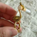 Gouden sigarettenhouder ring creatief dierontwerp verstelbare metalen ring rookaccessoire - 15