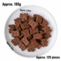 Biscotti a forma di orsetto marrone decorazioni da forno, perfetti per la torta di San Valentino. - Beiduofu Happy Orso Gusto Cacao 180g