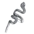 Retro punk silver snake ring adjustable open finger ring vintage jewelry accessory for men women - Open Adjustable / Snake 6