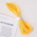 Yellow paper twine string for gift wrapping, 30m length, 2mm diameter DIY craft cord. - Paper String Light Yellow 30m