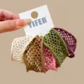 Bande de support de manche en maille élastique bracelet manchette coloré pour tous les jours. - Grille Verte