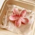 Pince à cheveux fleur marbrée rose style coréen élégant accessoire de coiffure acétate - Pince Florale / 7.5cm / Rouge dégradé