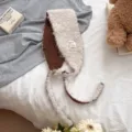 Koreanischer niedlicher flauschiger zweifarbiger Halswärmer Winter warmer Plüsch Mütze Schal - Ca. 85*12 / Beige-Braun