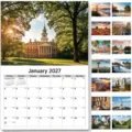2027 wall calendar with stunning global architecture and scenic photography for office home. - Architecture Theme Wall Calendar (2027) / Year 2027