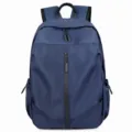 Sac à dos d'affaires décontracté bleu pour hommes, sac en tissu oxford résistant. - Bleu foncé
