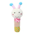 Cute baby plush rattle toy early education soft infant rattle stick for 0-2 years old - Bee Style