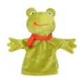 Peluche marioneta de rana para niños juguete de cuentos educación temprana y juego interactivo. - Rana