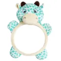 Plush baby car mirror with cute animal design safe backseat rear view toy for infants - Deer Mirror
