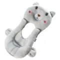 Grey plush baby nursing pillow multi-functional infant feeding pillow anti-spit up cushion - 27*45cm / Gray Puppy