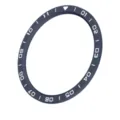 Anello di protezione della ghiera dell'orologio in PC con scala numerica compatibile 47mm. - Samsung Ultra 2 / Blu Notte