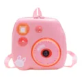 Kinder süßer kameraförmiger EVA Rucksack rosa Kindergarten Cartoon wasserdichte Tasche - Rosa