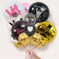 Bachelorette party balloon set aluminum foil latex balloons wedding bridal shower decor - Bachelorette Party Set 21220
