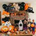 Halloween foil balloon set pumpkin ghost bat party decorations spooky backdrop supplies - Halloween Set 21614