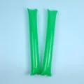 Green inflatable cheering sticks pair for concert sports event party cheering atmosphere props. - Green