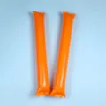 Orange inflatable cheer sticks variant for sports events, parties, and festive concerts. - Orange
