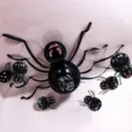 Set di palloncini ragno di Halloween per decorazioni di feste spaventose e interni casa - Set Ragno Nero