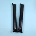 Black inflatable cheering sticks for concerts and sports events, lightweight props. - Black