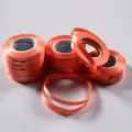 Nastri da regalo arancioni larghi 5 mm per confezioni, palloncini e decorazioni per feste. - Nastro Semplice / 10 Metri / Arancione