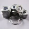 Rotoli di nastro argentato per confezioni regalo, cordino per palloncini e decorazioni. - Nastro Semplice / 10 Metri / Argento
