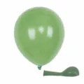Palloncino in lattice verde retro vista SKU con forme gonfiata e piatta per feste. - Verde Fagiolo Retrò