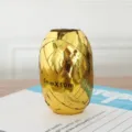 Nastro per palloncini metallico oro 5mm x 10m lucido spago confezione regalo festa. - Stile Mamma Football Americano / 10 Metri / Oro