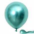 Globos de Látex Verde Metálico de 10 Pulgadas 50 Pcs Paquete para Decoración de Fiesta Boda - Verde Metálico