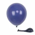 Retro Iron Blue Latex Balloon 10 Inch Round Balloon for Wedding Birthday Party Decor - Retro Slate Blue