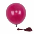 Retro 10 Inch Latex Balloon Translucent Wine Red Color Birthday Wedding Party Decor - Retro Wine Red