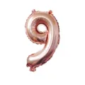 32 inch rose gold number 9 foil balloon for birthday party decorations and celebrations - Number 9 / Rose Gold
