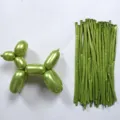 Ballons Magiques Longs Vert Fruit Métallique 260 1.8g Fête Anniversaire DIY Décor - Métallique Vert Pomme 1 Pcs