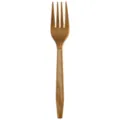 Gold plastic disposable fork for party wedding birthday celebration table tableware item. - Fork / Gold