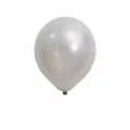 Palloncino in lattice argentato perlato da 10 pollici per decorazione festa nozze - Argento