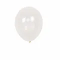 White pearl latex balloon for birthday party, wedding celebration and event decor. - White