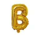 Palloncino in alluminio lettera B oro 32 pollici per festa di compleanno matrimonio decorazione - Lettera B / Oro