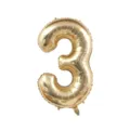 Palloncino foil numero 3 oro 40 pollici grande palloncino metallico per feste compleanno - Number 3