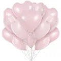 Palloncini in alluminio a cuore rosa da 18 pollici set per festa compleanno deco - Rosa Baby