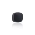 Black square magnetic silk scarf clip, seamless hijab holder for daily elegant wear. - 51# Black