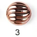 Bottone magnetico per sciarpa in oro rosa variante 3, design elegante per fissaggio. - 3# Oro Rosa
