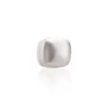 Square magnetic scarf clip, silver hijab magnet pin, seamless fastener for headscarf and shawl. - 7# Matte Silver