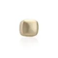 Gold square magnetic scarf clip, sleek metal hijab pin, elegant shawl fixing buckle variant. - 8# Matte Gold
