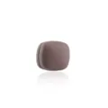 Square magnetic scarf clip, matte taupe hijab ring pin, seamless fabric friendly buckle. - 17#