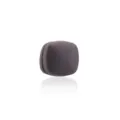 Square magnetic hijab scarf clip, dark grey strong magnetic buckle fastener for delicate fabrics. - 20#