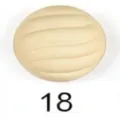 Ronde magnetische hoofddoek speld knop beige sjaal omslagdoek metalen accessoire 18 - 18#