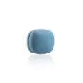 Square magnetic scarf clip, blue matte finish, traceless strong magnet, elegant hijab accessory. - 22#