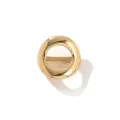 Fibbia per foulard rotonda in oro elegante anello di metallo clip per scialle da donna. - 8# Oro