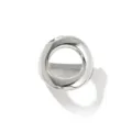 Anello per sciarpa in metallo argentato massiccio clip scialle elegante accessorio - 8# Argento