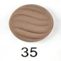Bruine magnetische hijab clip sterk legering sjaal knop accessoire nummer 35 variant. - 35#